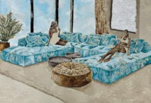 Artist uses delicacy of lace as a metaphor to change perceptions